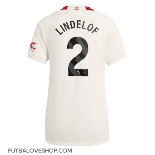 Dres Manchester United Victor Lindelof #2 Tretina pre Ženy 2023-24 Krátky Rukáv